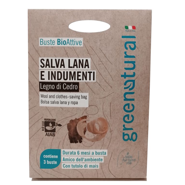 profumatore armadio salva lana legno di cedro